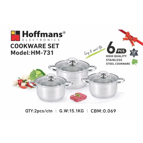 product_image_name-Hoffmans-Batterie de cuisine-16pcs-en inox HM-731-1