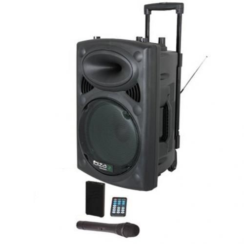 Enceinte Karaoke Trolley - Bluetooth -1000W DEALSTORE Pas Cher 