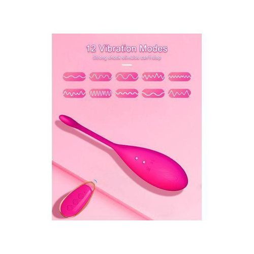 product_image_name-Generic-SEXTOYS Vibromasseur Sans Fil Pour Femmes, Puissant, Avec Télécommande, Gode, Masseur, Point G, Produits Pour Adultes--rose-3