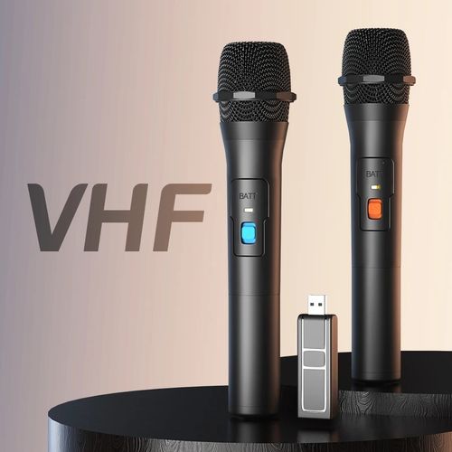 Generic Kit De Système De Microphone Sans Fil VHF, Récepteur US - Prix pas  cher