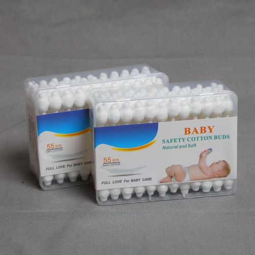 Generic Lot de 3 Boîtes de Cotons-Tiges de Sécurité pour Bébé - image 3
