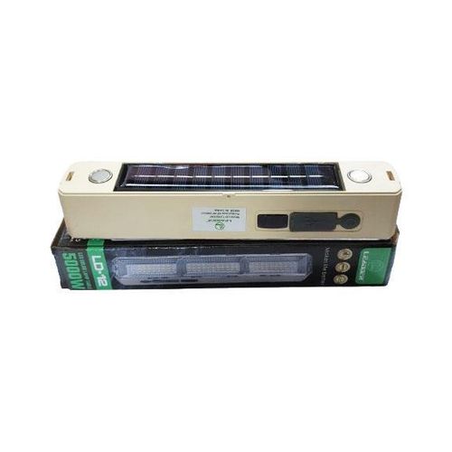 Leadder Lampe avec plaque solaire rechargeable LD-12 5000W - image 4