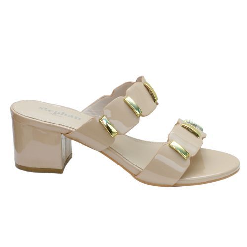 product_image_name-Stephan-Sandales À Démi-Talon Femme - Beige-2