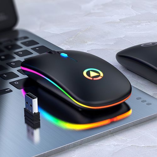 Generic Souris Sans Fil Rechargeable - 2,4GHz - image 2
