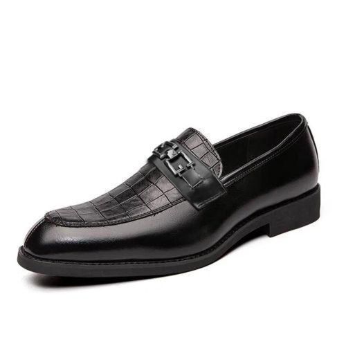 Fashion Soulier Mocassin Homme En Cuir Croco Noir Prix pas cher Jumia CI