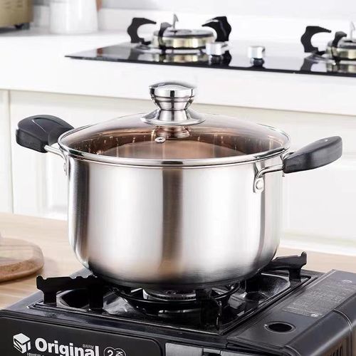 product_image_name-Generic-Casserole Inox avec Couvercle – Ø20 cm, Cuisson Polyvalente-2