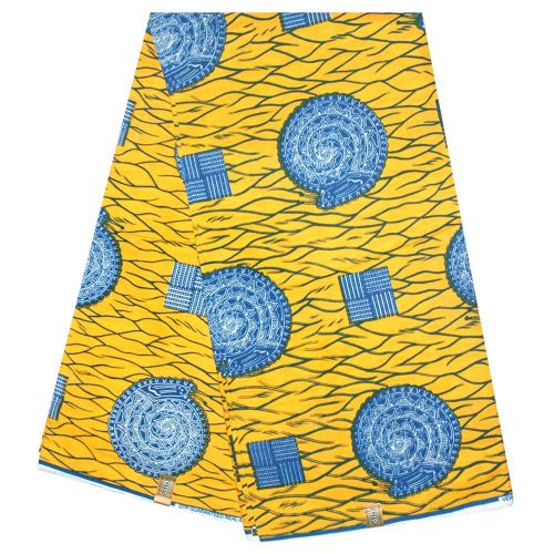 Fashion Complet Pagne Africain GTP WAX GHANA Dominique 6 Yards