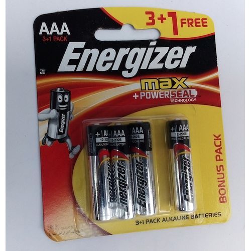 4 piles rechargeables AAA/LR03 Energizer Power - Piles