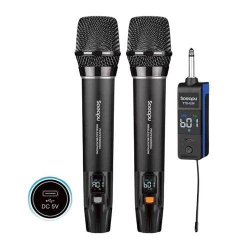product_image_name-Generic-Microphone Universel Microphone Dynamique UHF Professionnel Avec Récepteur, Professionnel-1