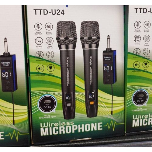 product_image_name-Generic-Microphone Universel Microphone Dynamique UHF Professionnel Avec Récepteur, Professionnel-2