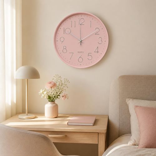 Generic  Horloge murale ronde Quartz - image 2