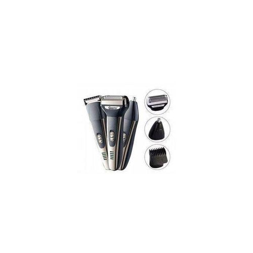 product_image_name-Generic-Tondeuse à Cheveux Rasoir Tondeuse à Nez - Machine D'épilation électrique Recharg GHeable - Style De Barbe 3 En 1- Toilettage Du Corps Avec Chargement USB GH-4