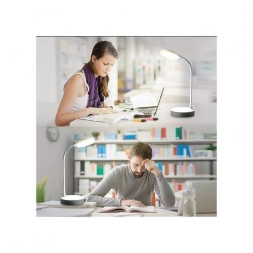 product_image_name-Generic-Lampe De Table LED Lampe De Bureau Rechargeable USB 3 Niveaux Réglables-3