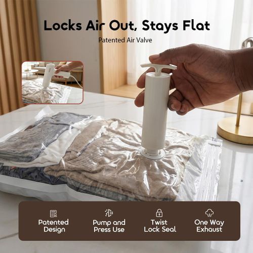 oraimo home VacEase Compact Durable Vacuum Storage Bags (6 pcs) - image 4