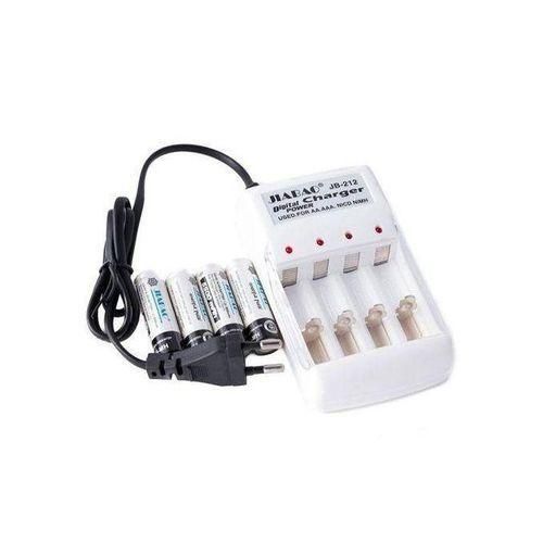 Generic  Puissant Alimentation Chargeur + 4 Piles Rechargeables - image 5