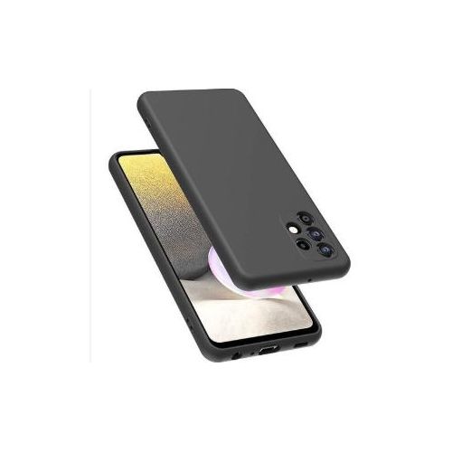 Generic Coque silicone compatible Pour Samsung Galaxy A32- NOIR
