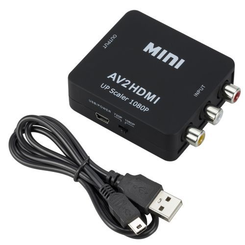 Generic Adaptateur AV 2 HDMI RCA Vers Hdmi - Prix pas cher