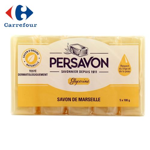 PERSAVON Savon Glycériné Persavon 5x100gr - Prix pas cher