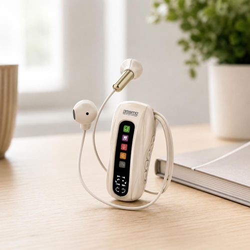 Generic Casque Bluetooth Tour de Cou Rechargeable - image 3