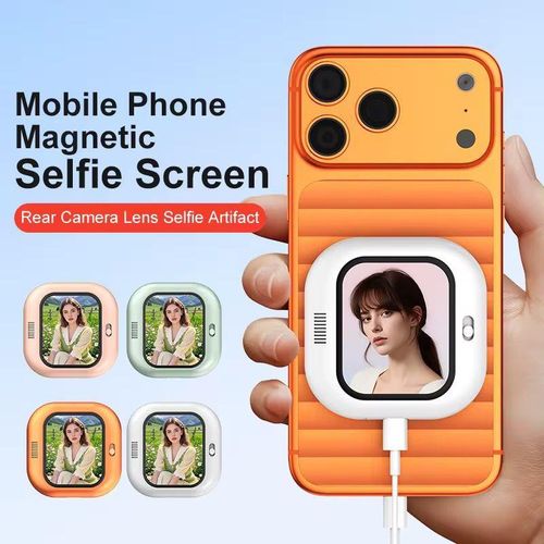 Generic Mini écran de contrôle pour Selfie avec caméra arrière à fixation magnétique