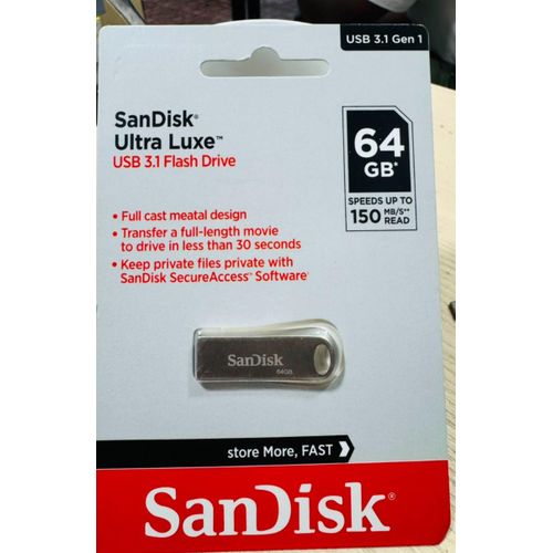 Generic Clé USB SanDisk Ultra Luxe 64 Go USB 3.1 Gen 1.
