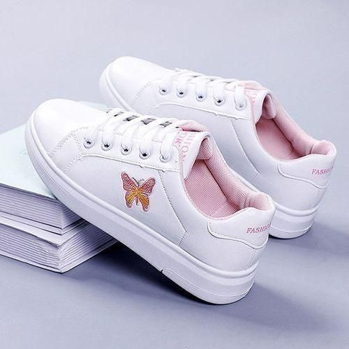 Fashion Chaussures Baskets Sport Pour Femmes Blanc Prix pas cher Jumia CI
