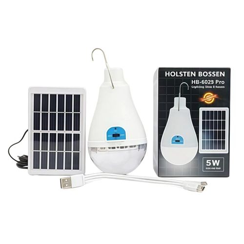 Generic Kit d'éclairage solaire et chargeur d'appareil - Blanc