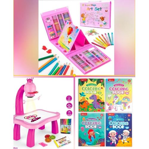 product_image_name-Generic-Kit Géant d'art de dessin et de coloriage - 3 Pièces-1