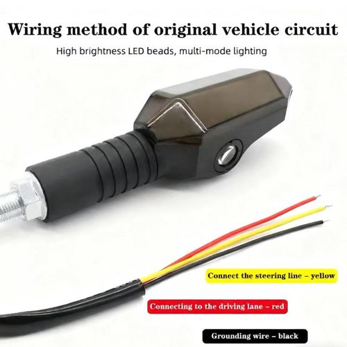 product_image_name-Generic-Clignotant RGB pour moto avec projecteur de signalisation ambre, compatible à l'avant et à l'arrière, feux veilleuse multicolore avec plus de 25 mode de jeu de lumière toucher l'extrémité du clignotant avec un aimant pour changer de mode-7