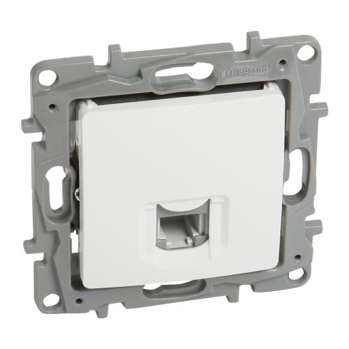 product_image_name-Legrand-Prise RJ11 Niloé - blanc - Catégorie 3 - IP20 - Sans halogène - Simple produit-1