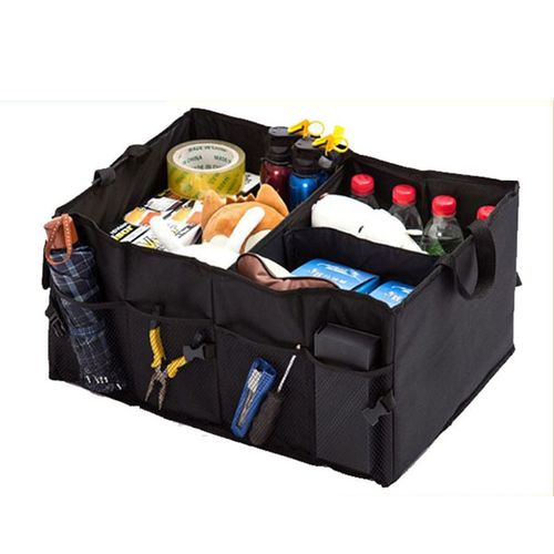 Coffre de voiture boîte de rangement organisateur voitures outils