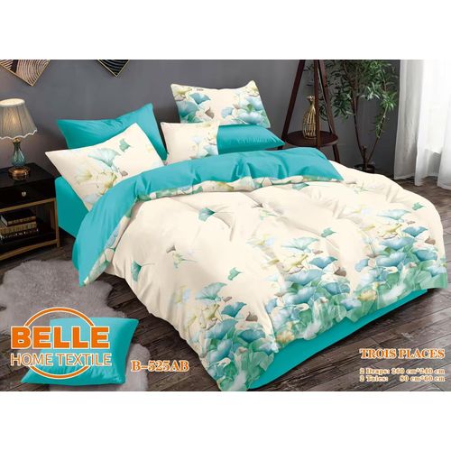 product_image_name-Belle- Lot de 2 Draps et 2 Taies - Confort et Élégance pour Lit 3 Places B-525AB-1