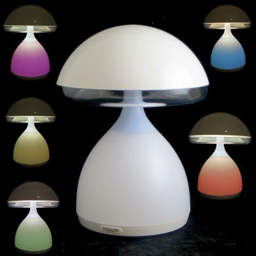 FYBTO LED Veilleuse Plug in Lampe Champignon Veilleuse 7 Couleurs