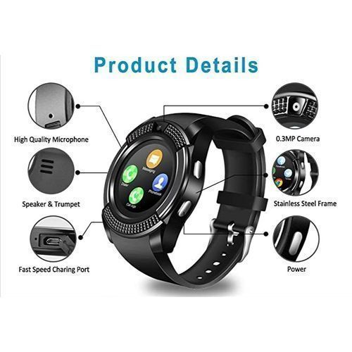 Montre sales connectée v8
