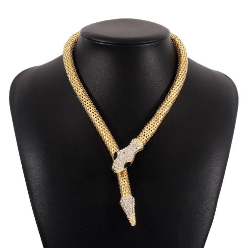 product_image_name-Fashion-Collier Serpent en Or pour Femmes-3
