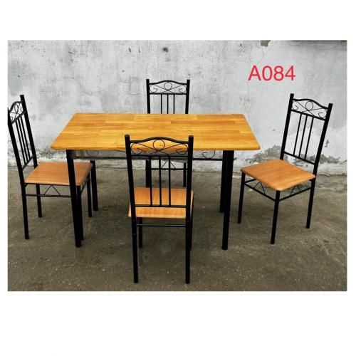 Generic Table à Manger Avec 4 Chaises - Prix pas cher