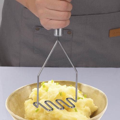 Generic Wavy Stainless Steel Potato Masher