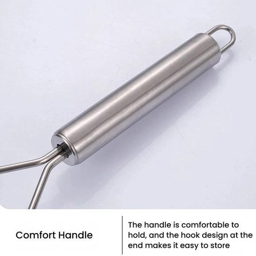 Generic Wavy Stainless Steel Potato Masher - image 8