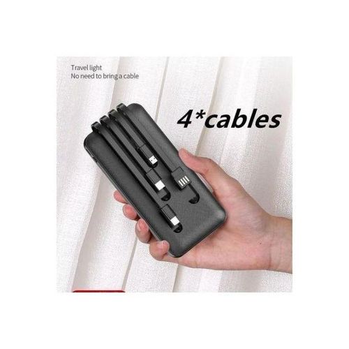 product_image_name-Generic-Power Bank 4 Câbles De Charge Intégrés 10000mAh-1