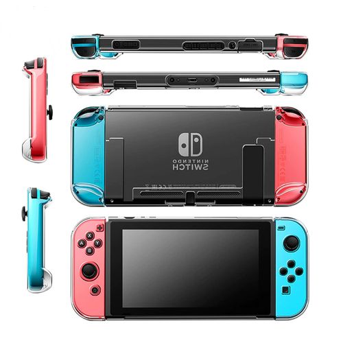 Generic Coque De Protection Arrière Transparente Pour Nintendo Switch, étui  Universel Ultra Fin Pour Console NS NX - Prix pas cher