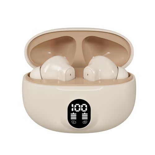 WinWolf Wireless Bluetooth 5.3 Gaming Earphones LED Power Display Touch Control Earbuds-895B Skin