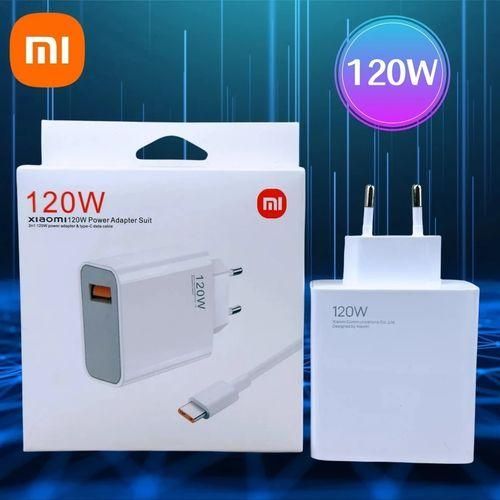 product_image_name-Generic-Mi Chargeur Rapide Avec Câble Double 120w-1