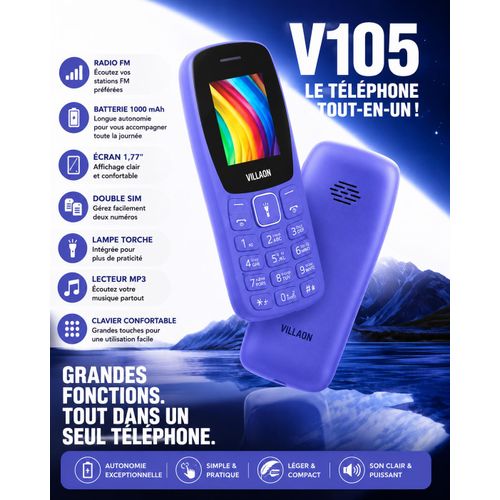 VILLAON Téléphone Portable - image 3