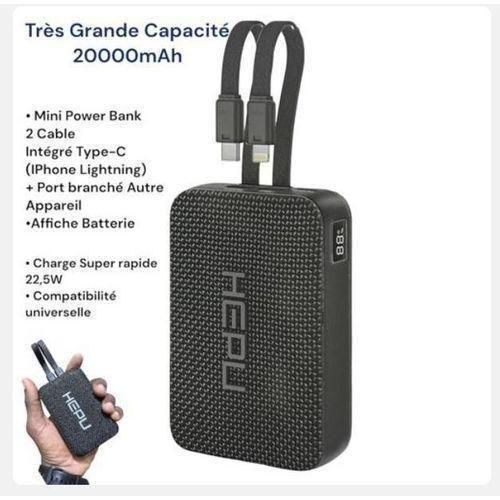 Generic Hepu Power Bank 20000 MaH de très bonne qualité - image 3