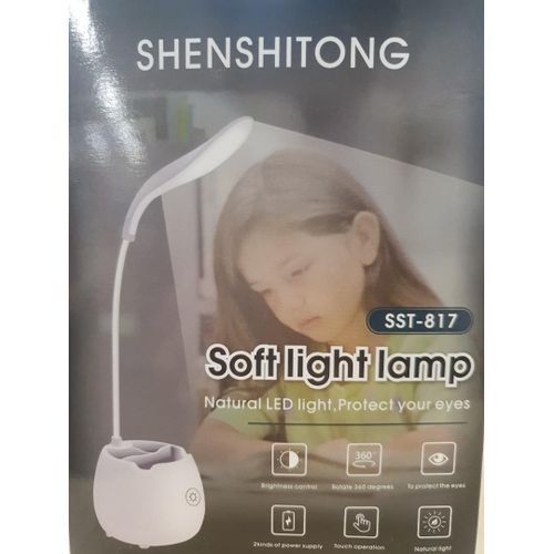 Generic Mini Lampe De Bureau Multi-fonction SST-817 -Noir - image 2