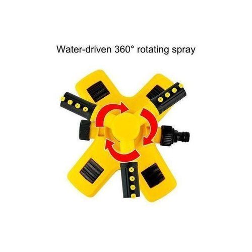 product_image_name-Generic-Puissant Système D'arroseur Arroseur De Gazon Pelouse Réglable Premium 8 BN-3