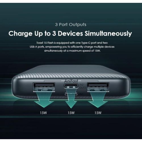 product_image_name-Oraimo-Toast 15 Flash 10000mAh 37W power Bank -3
