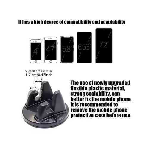 product_image_name-MAIDAOFZ-Support de téléphone portable rotatif 360° Support de voiture antidérapant pour Navigation GPS Support universel pour tous les téléphones-2