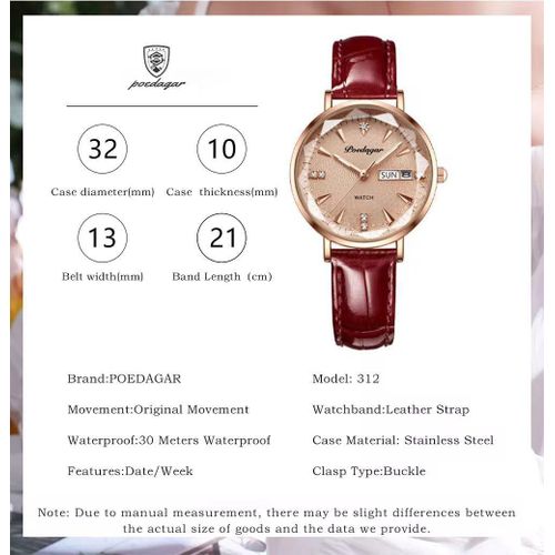 product_image_name-POEDAGAR-Montre Femme étanche -8