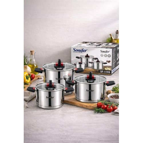 product_image_name-Sonifer-	 Kit De Cuisine Multifonction De Bonne Qualité - Ensemble de couverts SF-1193-2